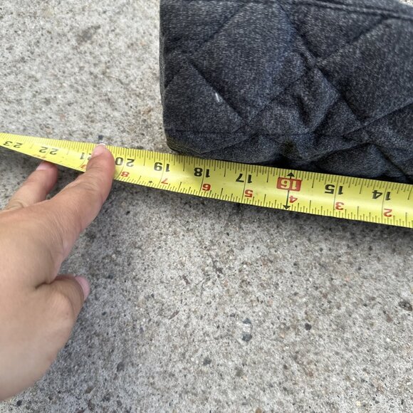 Lole Youth Puffer Full Zip Jacket Size Large 10-12 Gray Yellow - Picture 10 of 10